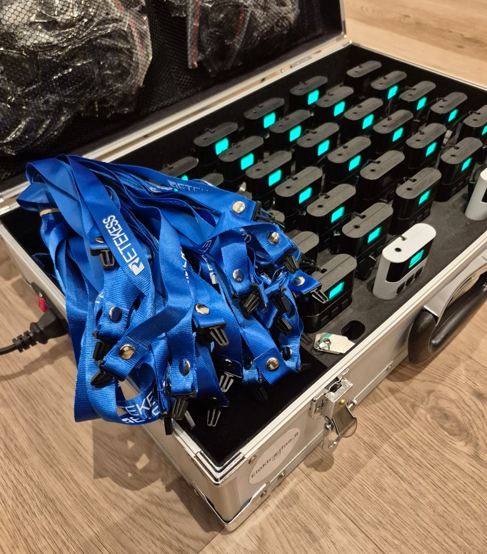 Audio gidų ir grupių valdymo sistemos